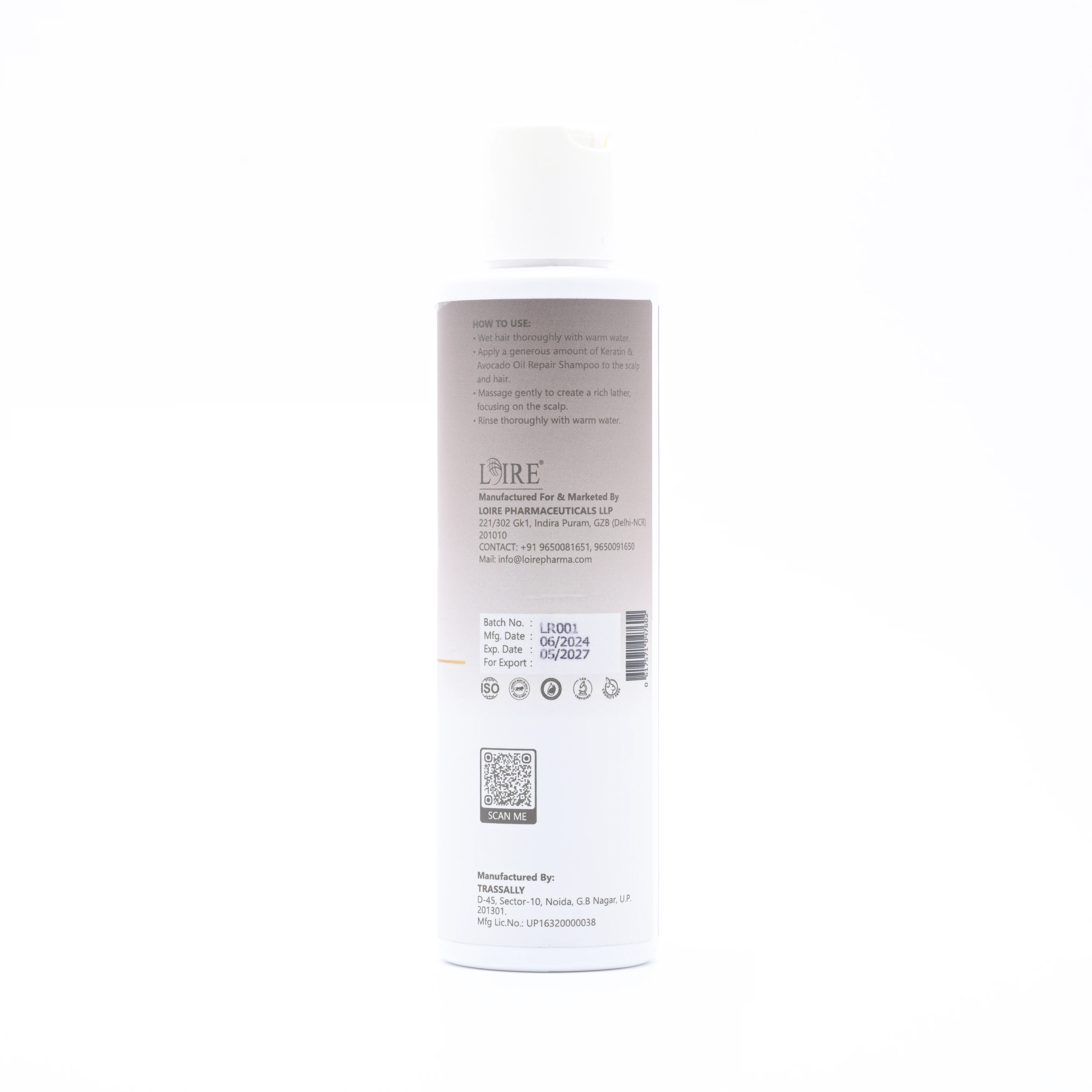 LOIRE Keratin Shampoo 200ml LOIRE Keratin Shampoo 200ml