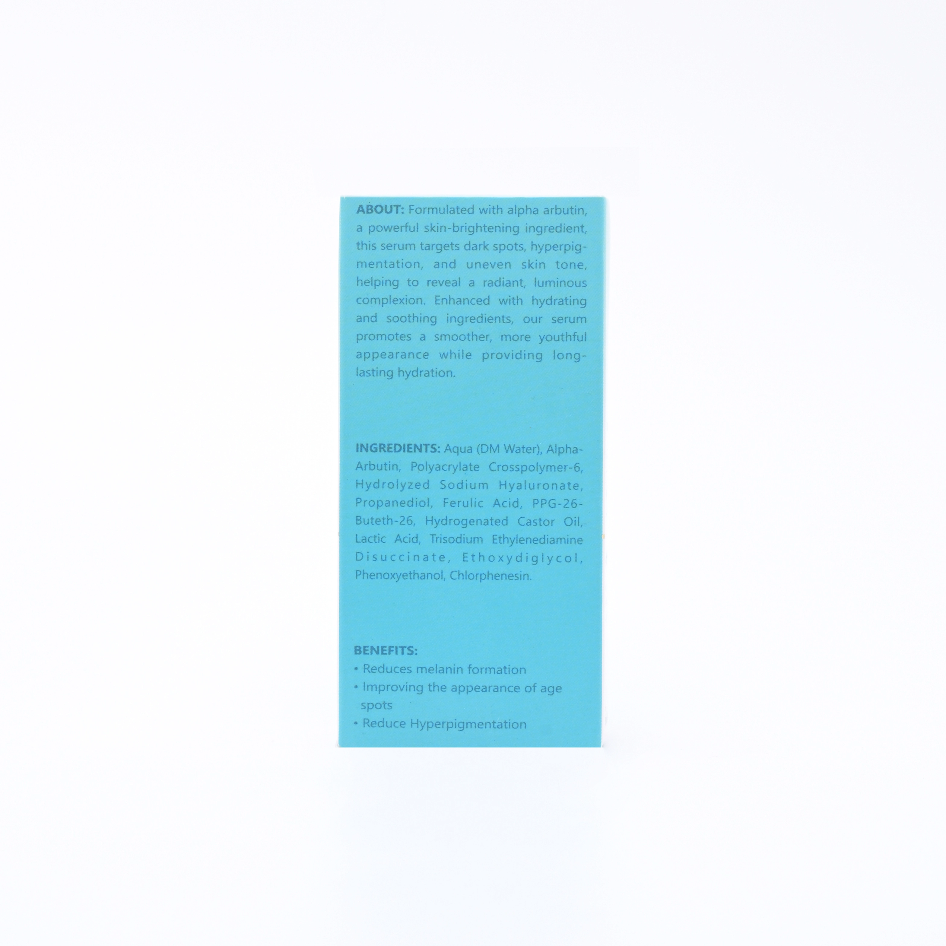 LOIRE Alpha Arbutin Face serum LOIRE Alpha Arbutin Face serum