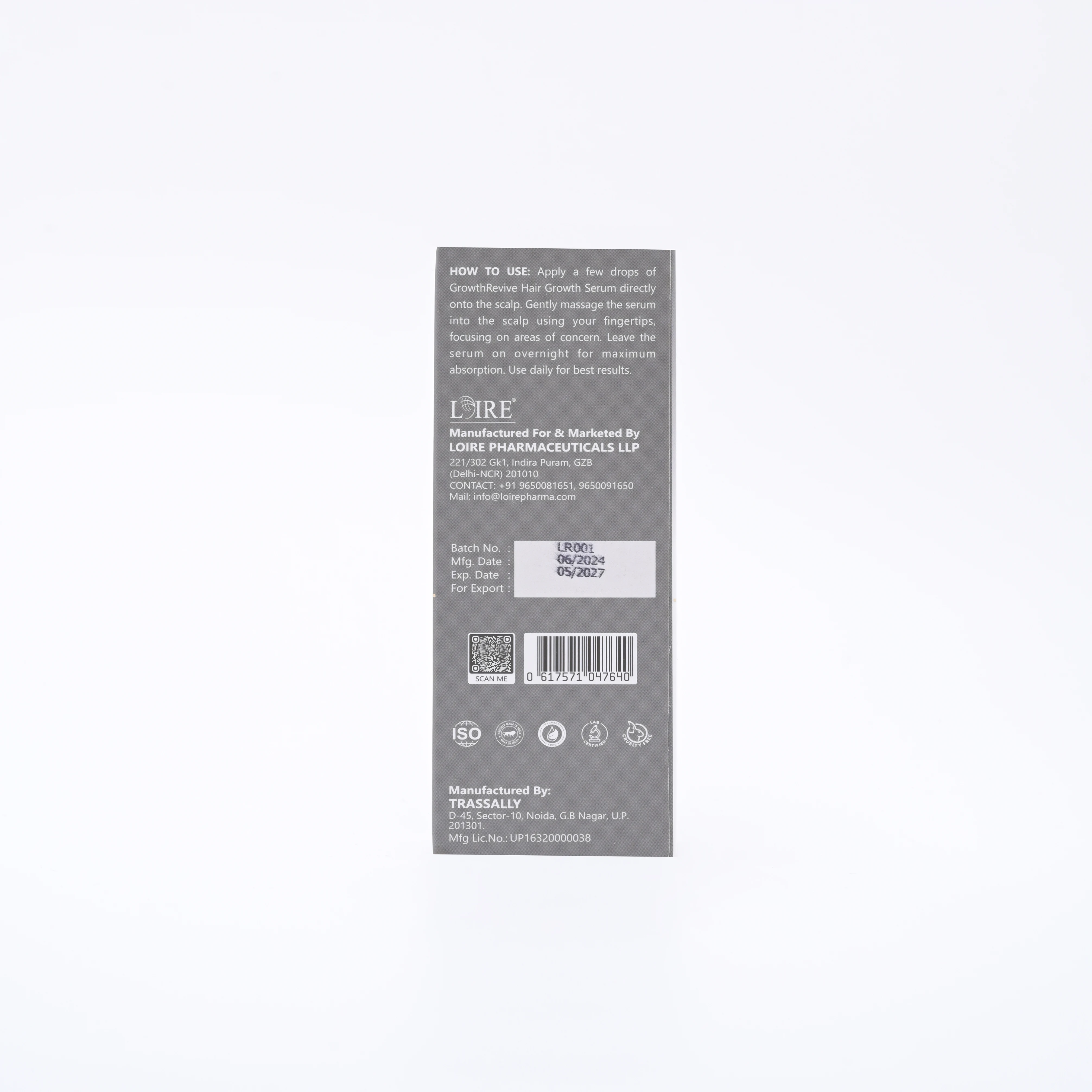 LOIRE Hair Growth Serum 50ml LOIRE Hair Growth Serum 50ml