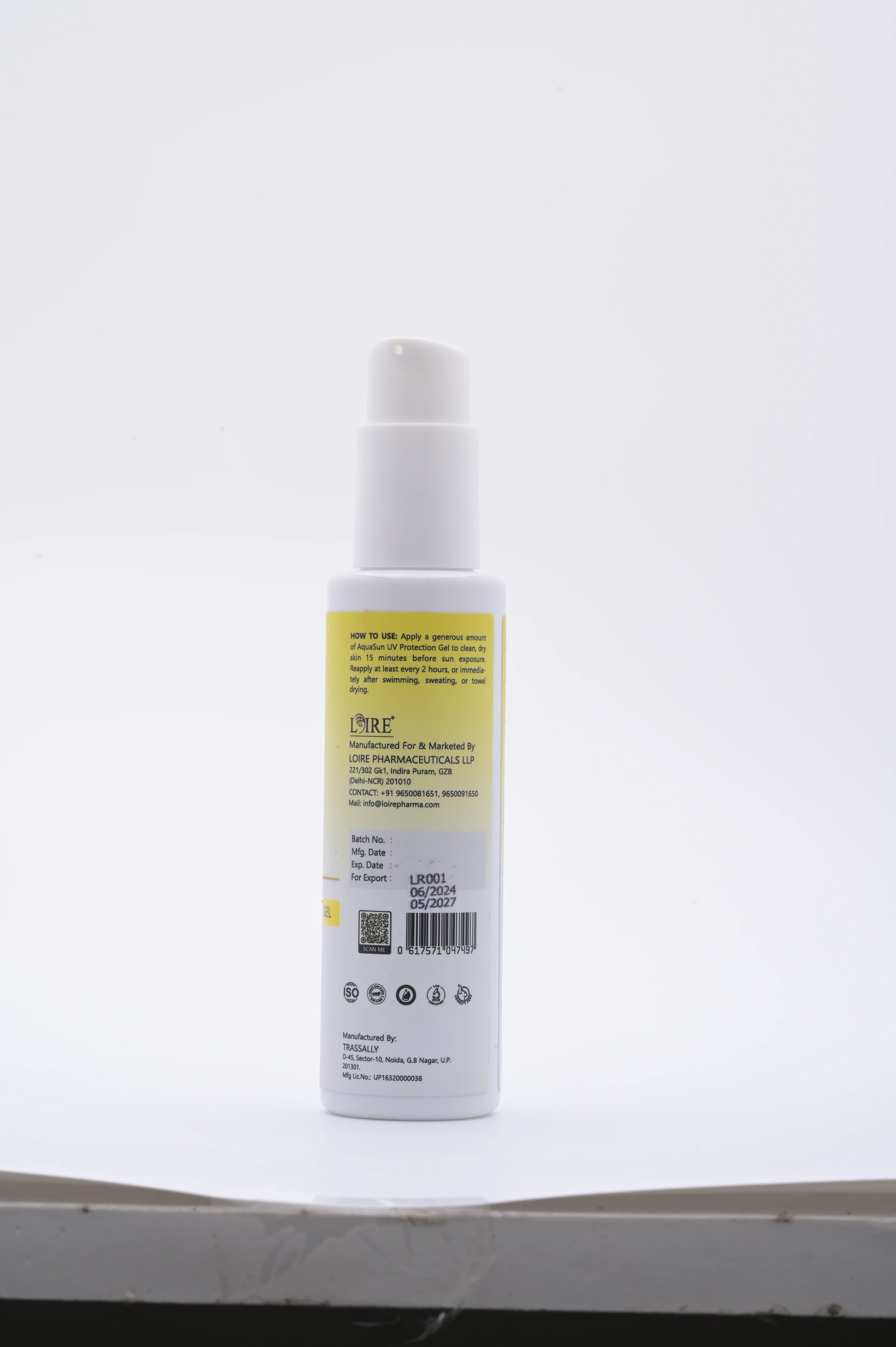 LOIRE Sunscreen Aqua SPF 50 LOIRE Sunscreen Aqua SPF 50